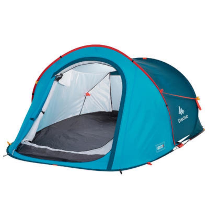 Quechua Tenda Camping 2 Second - Kapasitas 2 Orang
