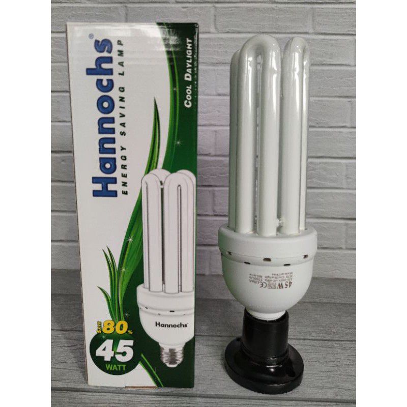 Lampu / Bolam / Plc Hannochs 45 Watt 4 U / 45 w Green