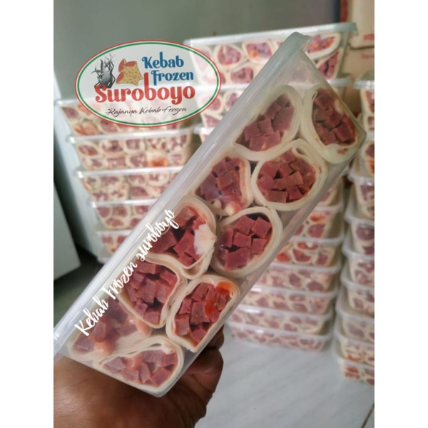 

~Q.S~ Kebab Mini Full Daging Frozen 1Pack Isi 10Pcs