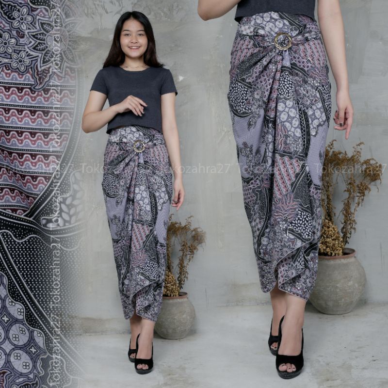 Rok Kebaya Motif Koin Rok Lilit Instan Rok Bawahan Kebaya Rok Batik Foil