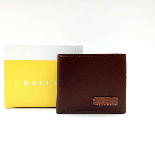 Dompet cowok Lipat pria wanita BALLY Asli Kulit Import Quality