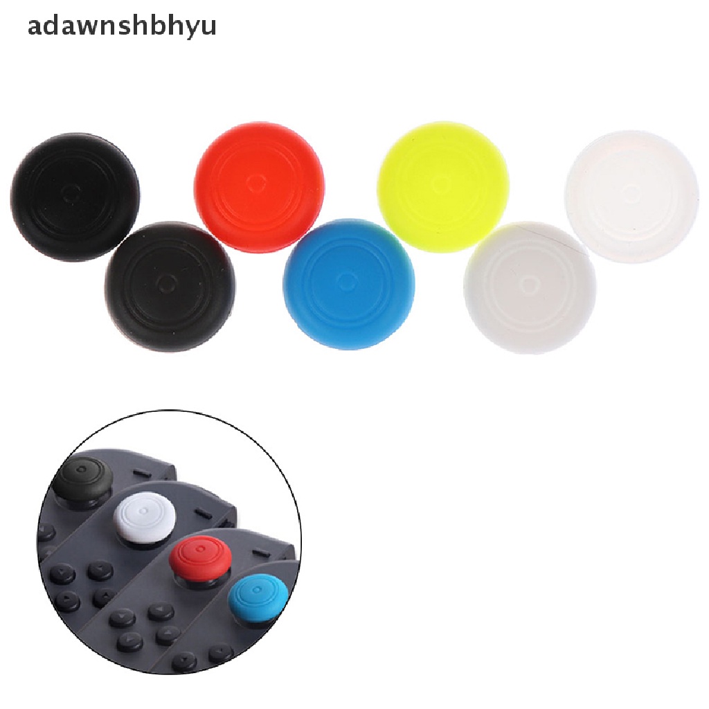 Adawnshbhyu 4Pcs Controller Thumb Joystick Grips Caps Aksesoris Untuk Nintendo Switch NS