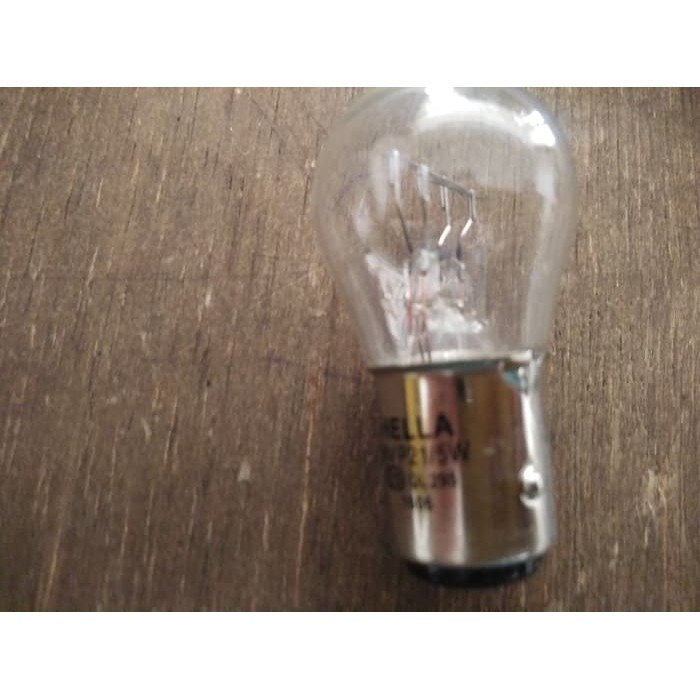 Lampu Bohlam Besar Mundur Mobil Truk 24V Kaki 2 Hella P21/5W