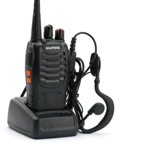 Walkie Talkie PTT Earphone For BAOFENG Walkie Talkie with 2 pin