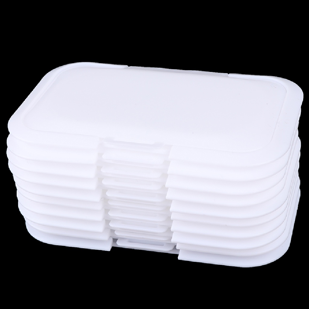 [lsingers1] 1/5/10pc Reusable baby wet paper lid tissue box wet paper lid no adhesive  Boutique