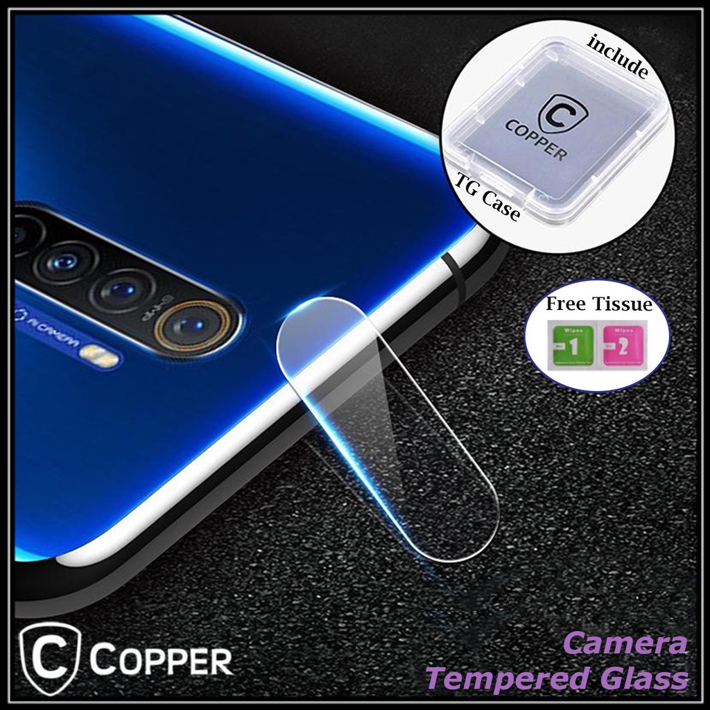 Samsung Galaxy A51 - Copper Tempered Glass Kamera Clear-1