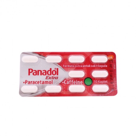 PANADOL EXTRA ISI 10 TABLET - SAKIT KEPALA