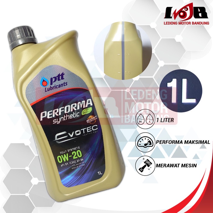 PTT EVOTECH Lubricants Performa Synthetic ECO 0W20 API SP 1 Liter