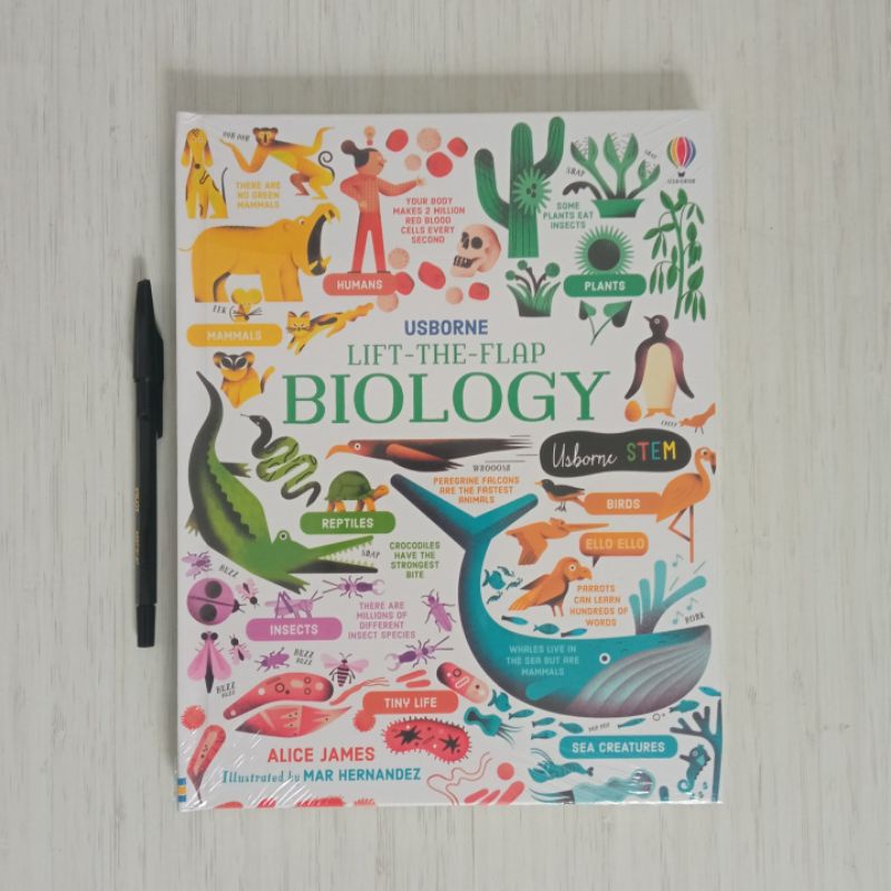 Lift the Flap book BIOLOGY