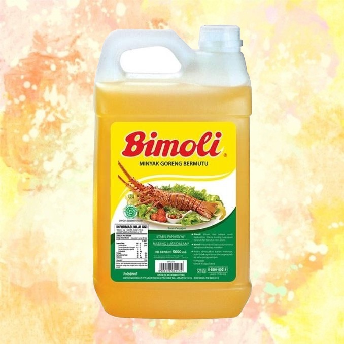 

BIMOLI Minyak Goreng 5 Liter / 5000 ml | Minyak Kemasan Refill Literan Pouch Isi Ulang Oil Murni Asli Jernih Premium Berkualitas Gorengan Fry Frying Masak Masakan Kebutuhan Dapur Kitchen Crispy Food Shoppa Corner Malang