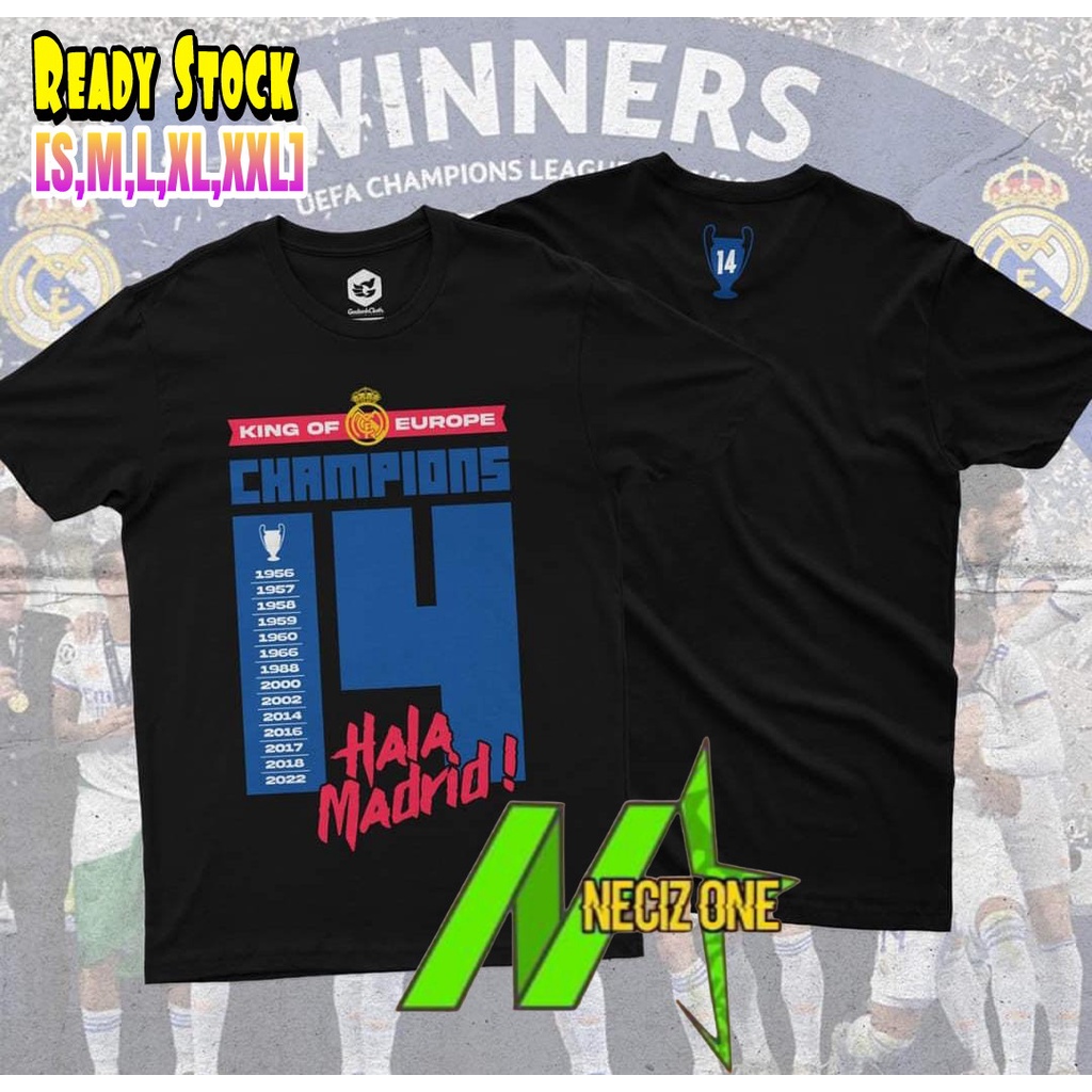 KAOS PRIA KEREN PIALA CHAMPIONS KING OF UEROPE TH WINNERS UEFA CHAMPIONS LEAGUE HALA MADRID BAHAN KA