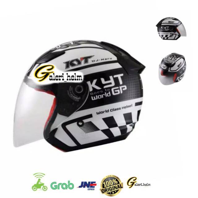 HELM KYT DJ MARU MOTIF WORLD GP