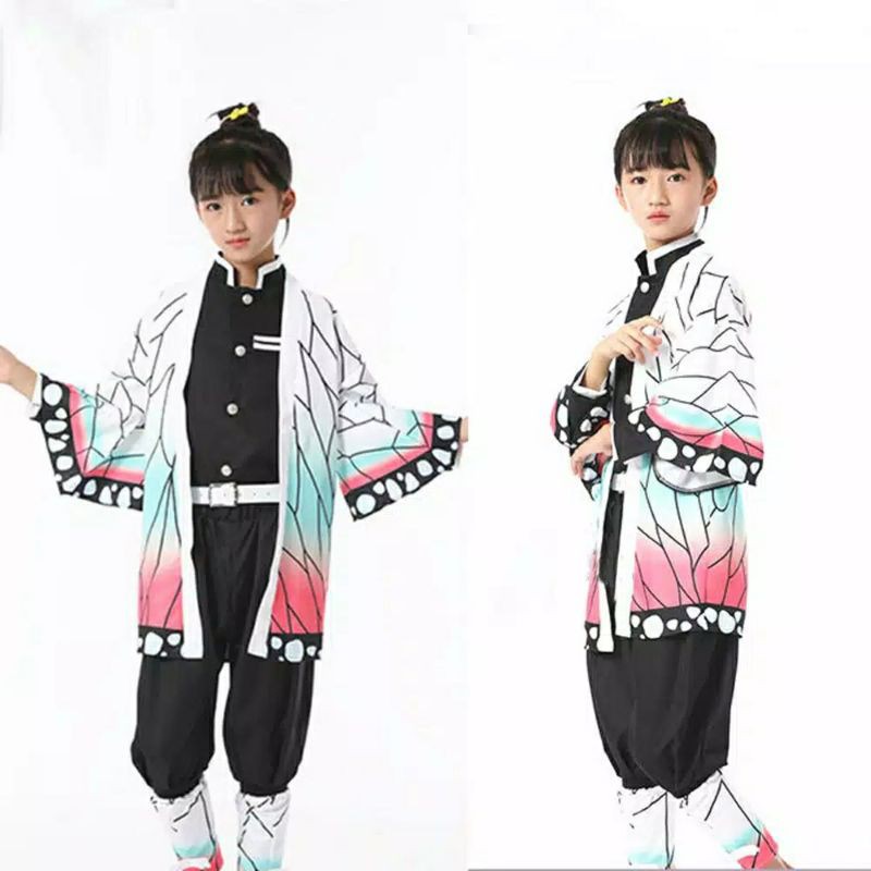 KIMETSU NO YAIBA COSPLAY COSTUME KIDS KOSTUM ANAK