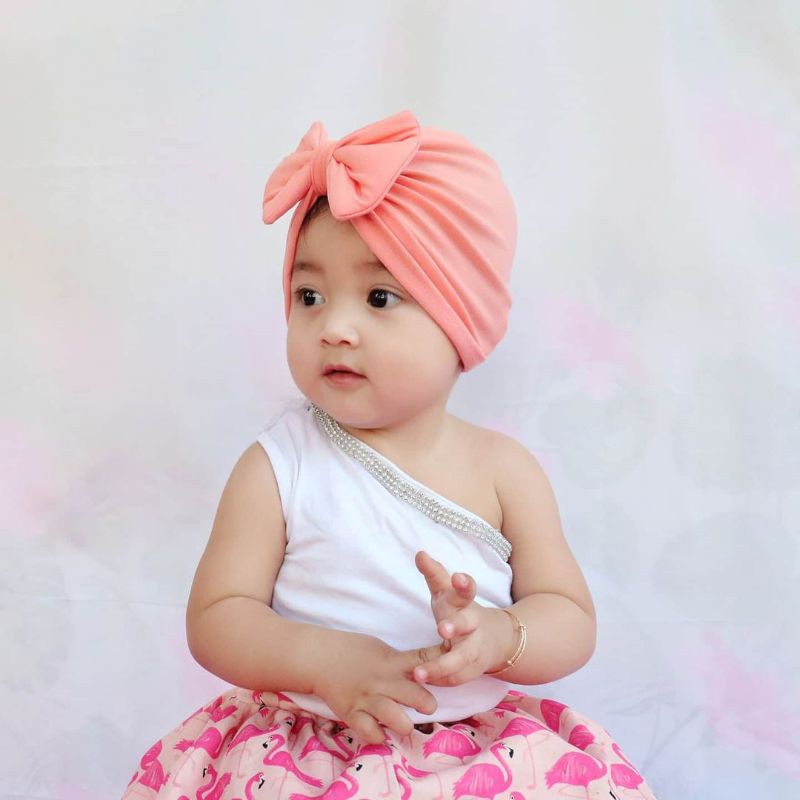 Turban Kupu Lucu | Ciput Bayi dan Anak | Aksesoris Anak | Turban Lucu