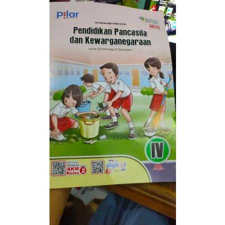 ppkn pkn pilar kelas 4 semester 1 kurikulum merdeka