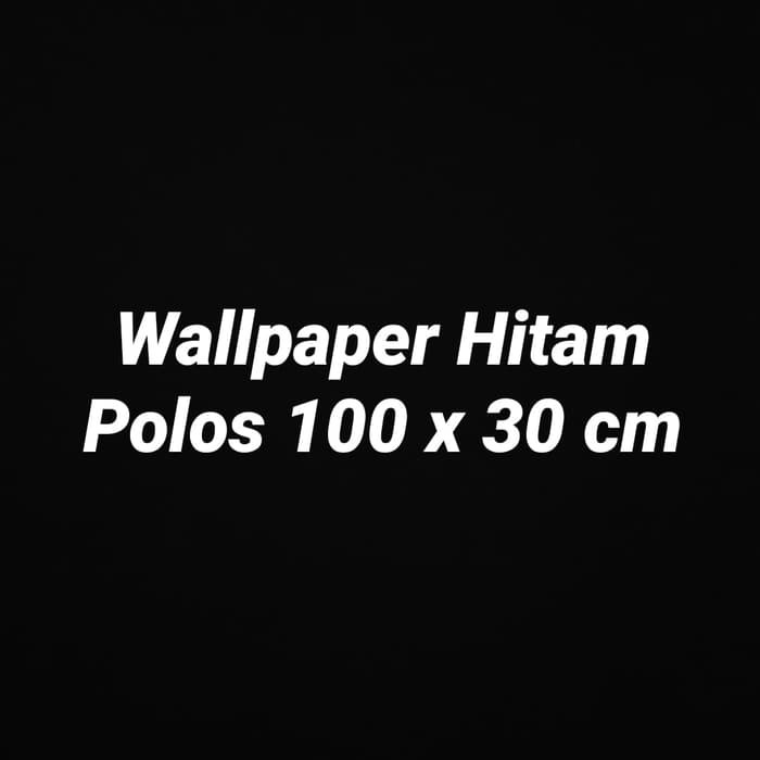 Wallpaper Background Aquarium Hitam Polos 100x30 Cm Shopee Indonesia