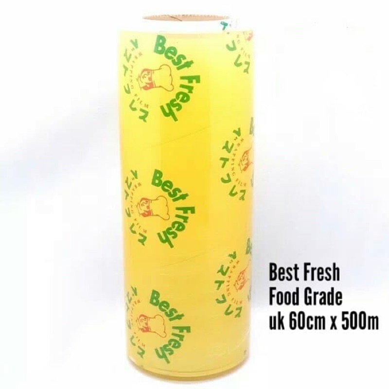 BESTFRESH PLASTIK WRAP MAKANAN / FOOD WRAPPING UKURAN 60cm x 500m BESTFRESH / PLASTIK WRAP