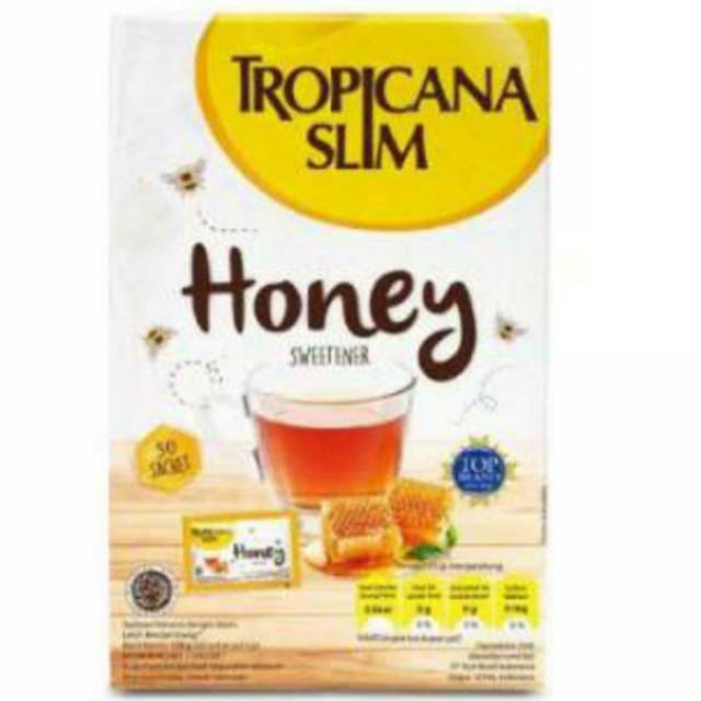 

Tropicana Slim Honey 50 sachet