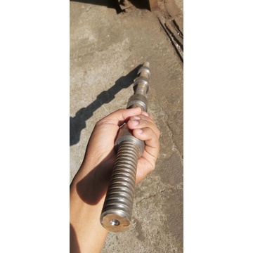 Tokaiaja As Drat Ulir Kotak 25Mm Panjang 60Cm Plus 4 Mur As Drat 1Inch