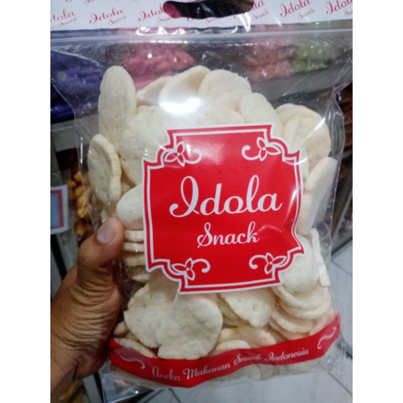 

kerupuk Palembang asin gurih