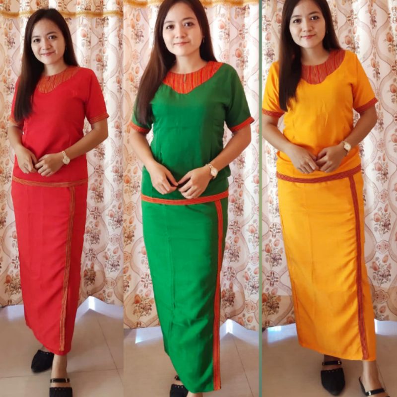 Pakaian Adat Toraja Wanita |baju toraja wanita set