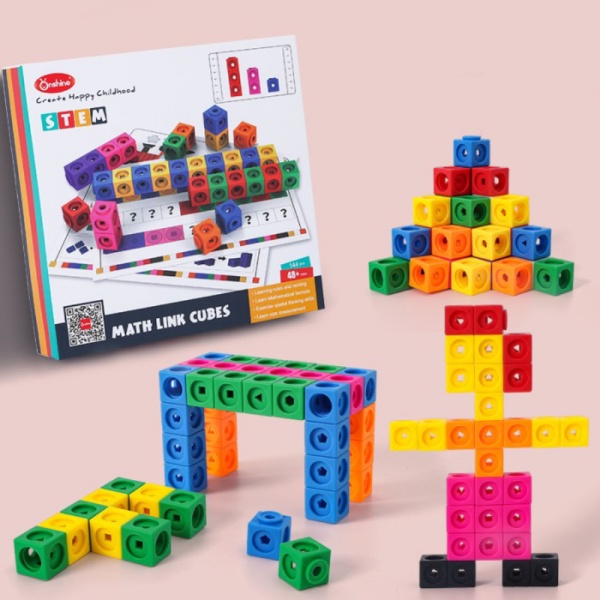 

Math Link Cubes - Cubes Mainan Berhitung - Balok Matematika - Edukasi Murah