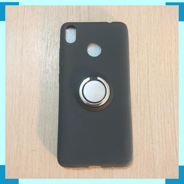 Case Infinix Hot S3 X573 Ring Holder Rotasi 360 Derajat Bulat
