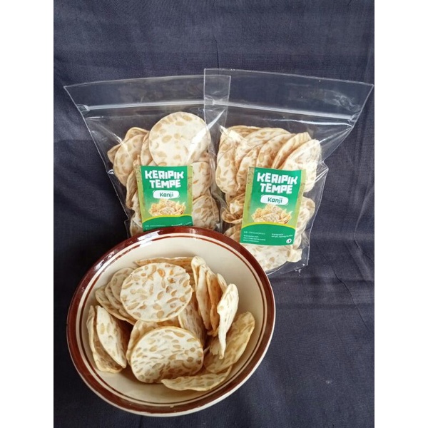

1000 gr Keripik Tempe Kanji Enak Lezat