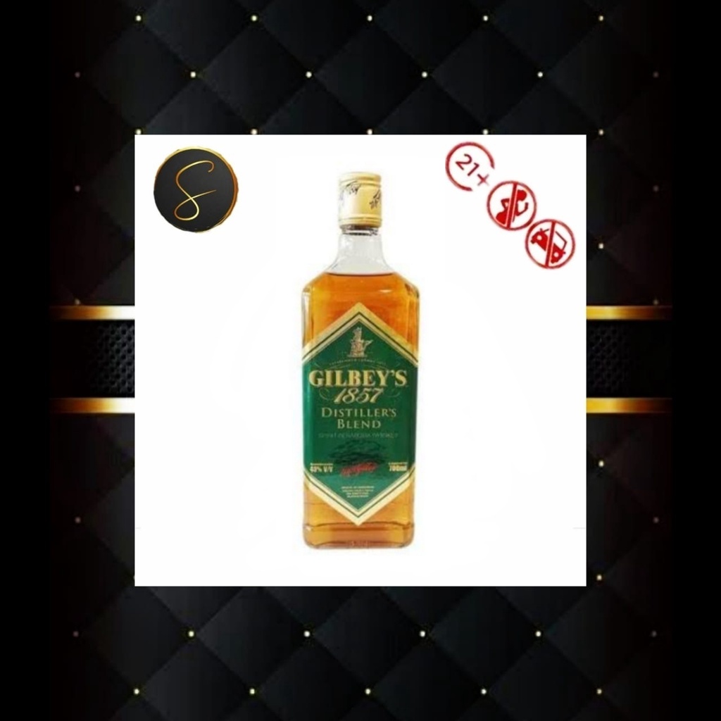 GILBEY'S / GILBEYS 1857 WHISKY 700ML BESAR DISTILLER'S BLEND WHISKY