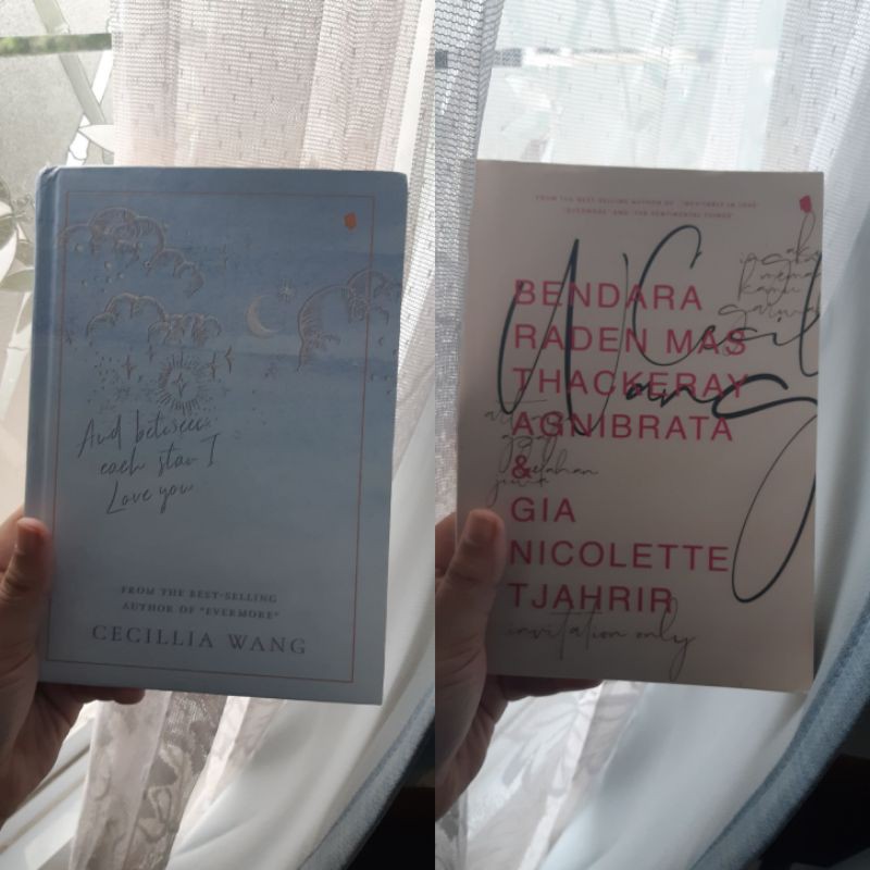 [Preloved] Novel Cecillia Wang Invitation Only & Lumiere Blanche