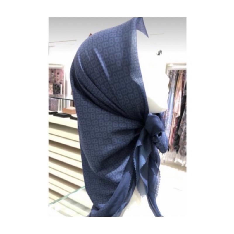 Buttonscarves Tapis Oxford blue PL