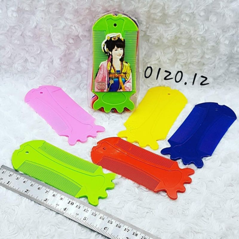 [12pcs] SISIR SERIT KUTU PLASTIK