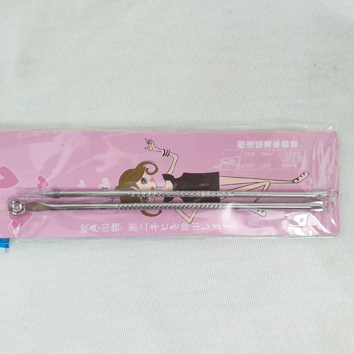 Pinset Penjepit Komedo / Blackhead Tweezer Stainless Steel