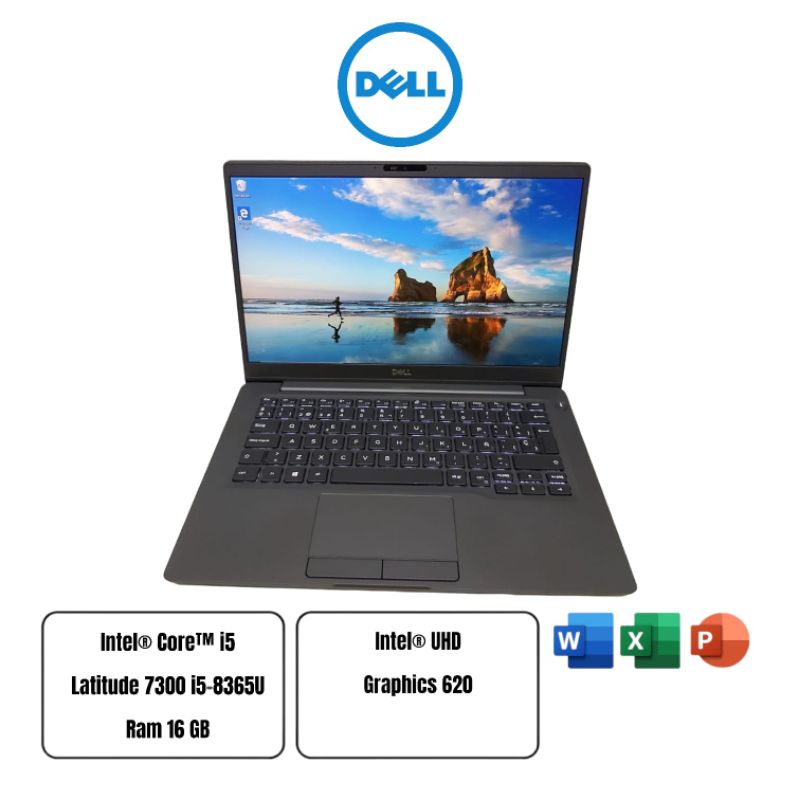 Laptop Dell Latitude 7300 core i5 gen 8365u Ram 16gb Murah