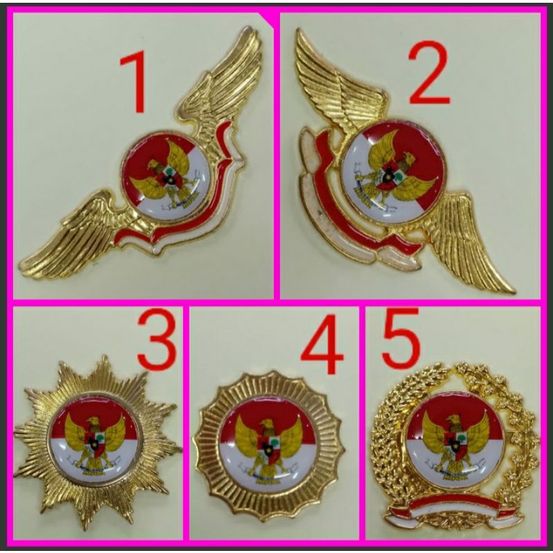 PIN GARUDA MERAH PUTIH MAGNET BROS GARUDA MERAH PUTIH MAGNET
