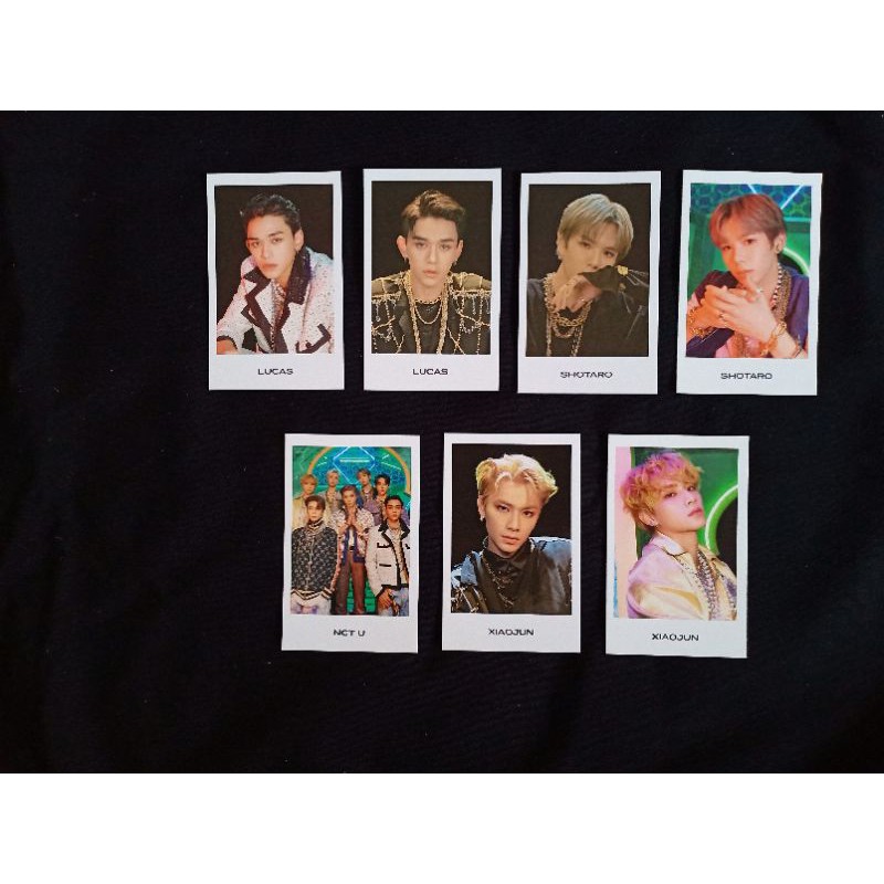 Official polaroid photocard pc make a wish Lucas Xiaojun Shotaro mini kolbuk resonance
