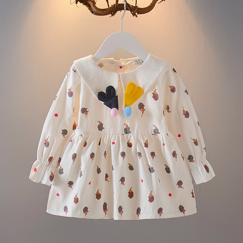 HappyOliver DRESS IMPORT PIKKO DOLL EBV Baju Dress Anak Perempuan Import/Dress Bayi Perempuan/Gaun Bayi Perempuan/Dress Pesta/Dress Bayi