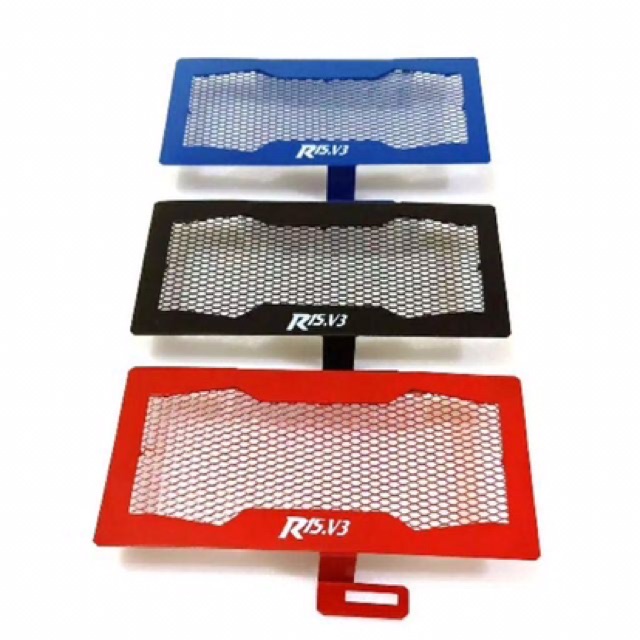 Cover Radiator Tutup Radiator R15 v3/Cbr150r/Cb150 New/Ninja 250 Fi/Karbu/Zx250/Gsx150/R25/Cbr250rr