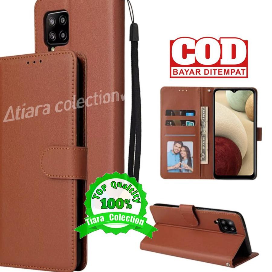 Case SAMSUNG GALAXY A12 M12 Casing Hp Cover hp Untuk SAMSUNG GALAXY A12 M12 LETAHER FLIP CASE DOMPET