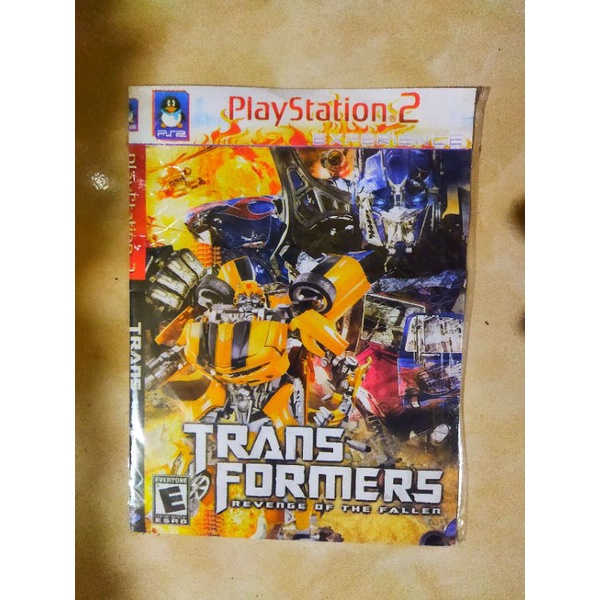 Jual Kaset Ps2 Game Transformer Revenge Of the Fallen Kaset