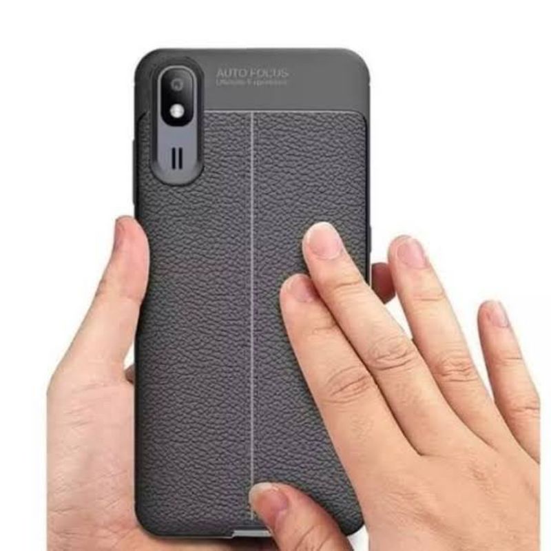 Autofocus Case Samsung A01/ A01 Core/ A2 Core SoftCase Hitam