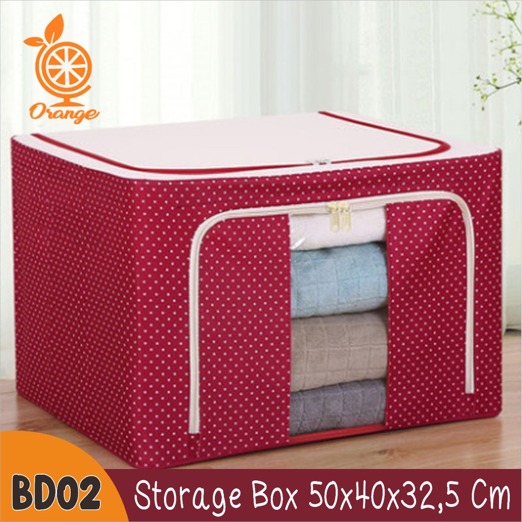 Storage Box 66L Penyimpanan Serbaguna Organizer Kotak Mainan Perlengkapan Rumah