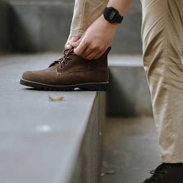 ICON |MNM x Zapato| KULIT ASLI PREMIUM Sepatu Boots Pria Vintage Shoes