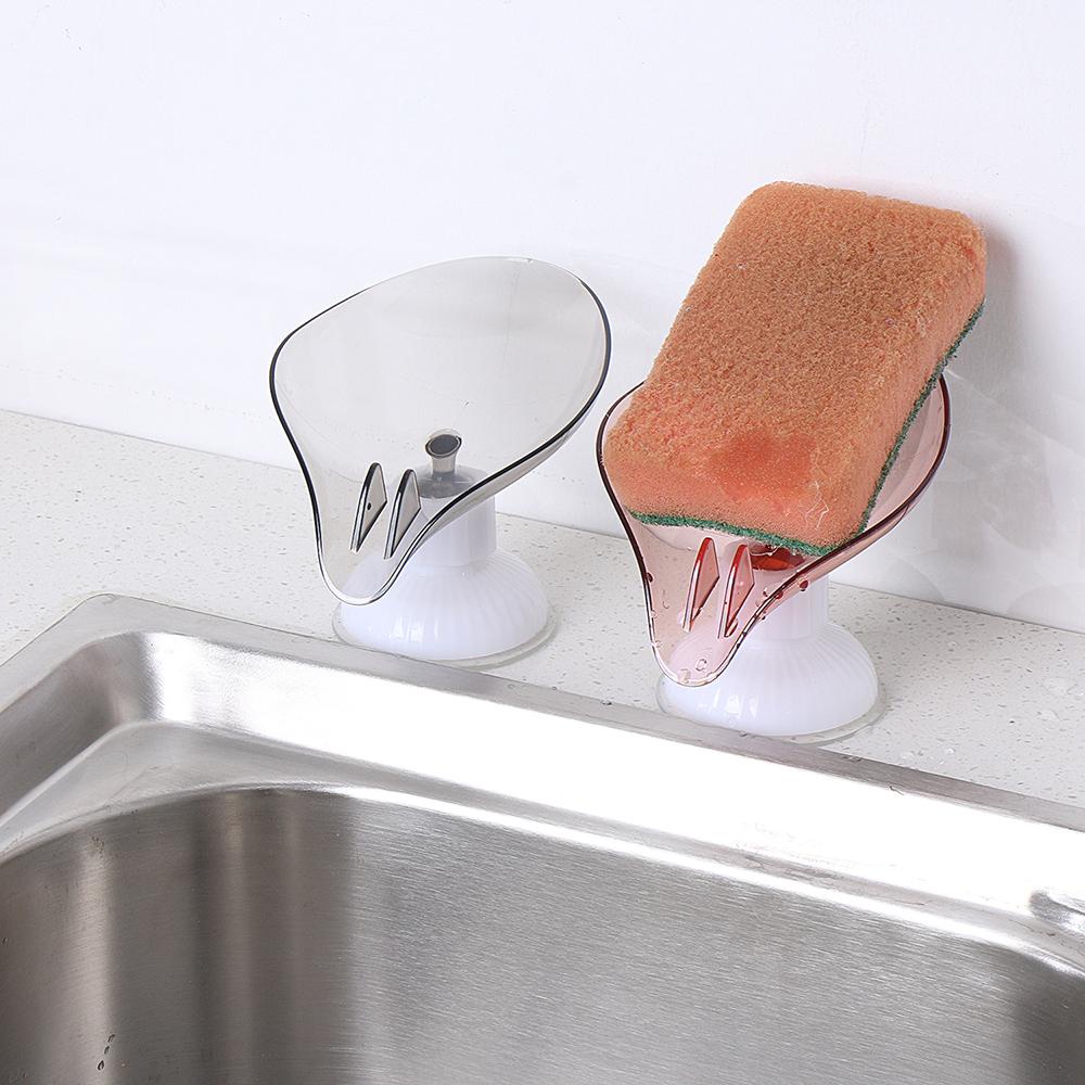 Tempat Sabun Daun Nanas Quick Drain Perlengkapan Dapur Home &amp; Living Sink Drain Rack