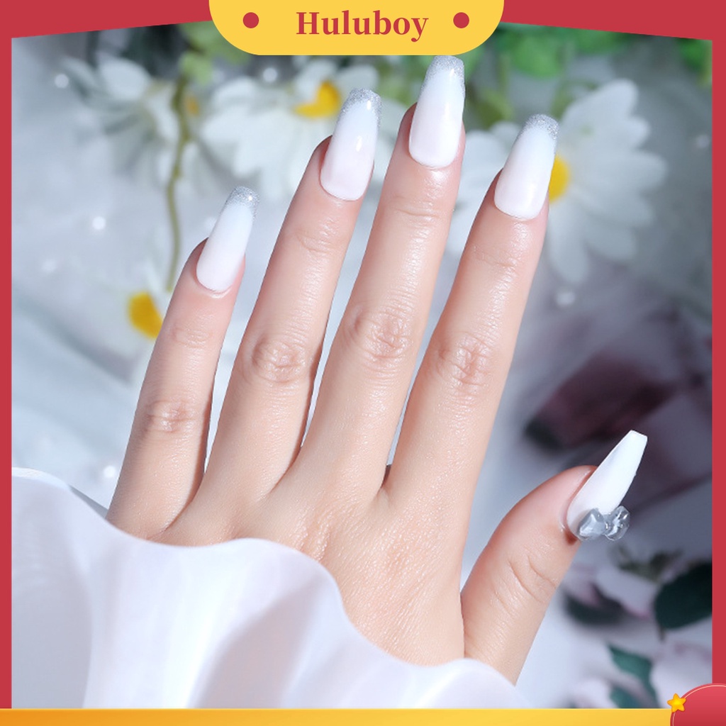 Huluboy Huluboy♡ 10pcs / Kantong Berlian Imitasi 3D Untuk Dekorasi Nail Art