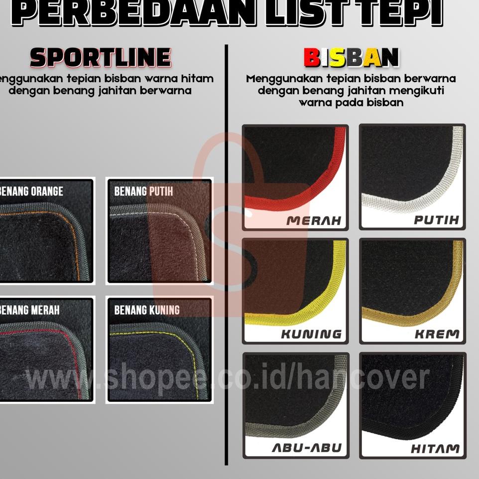 LANGSUNG CHECKOUT 8537 COVER DASHBOARD MOBIL ALL NEW RUSH - ALAS KARPET PELINDUNG DASBOR TOYOTA 2018