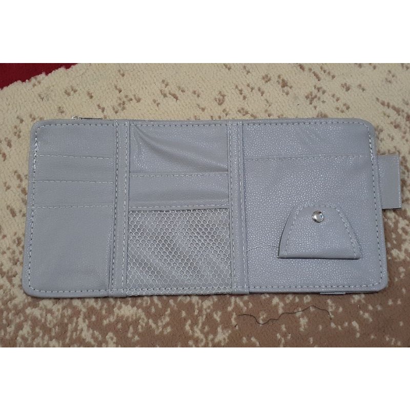 Sunvisor organizer Tempat kartu uang tiket mobil