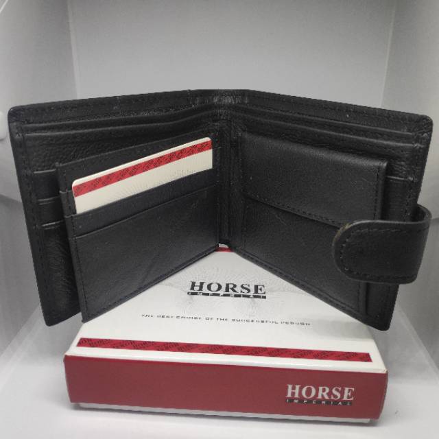 Dompet pria imperial horse kancing / dompet kulit