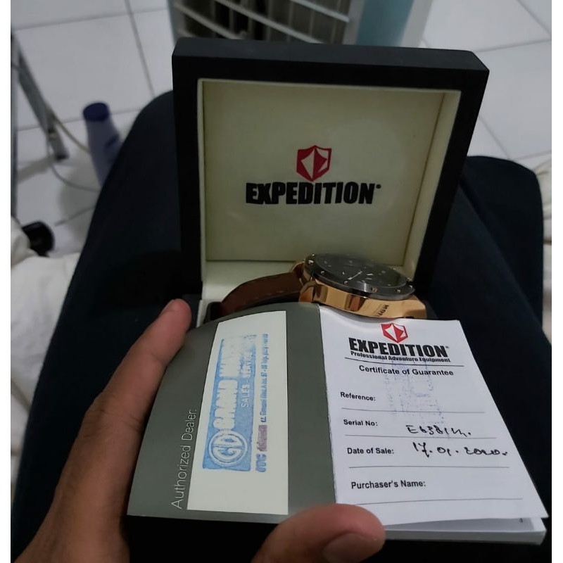 Jam Tangan Pria Expedition Second