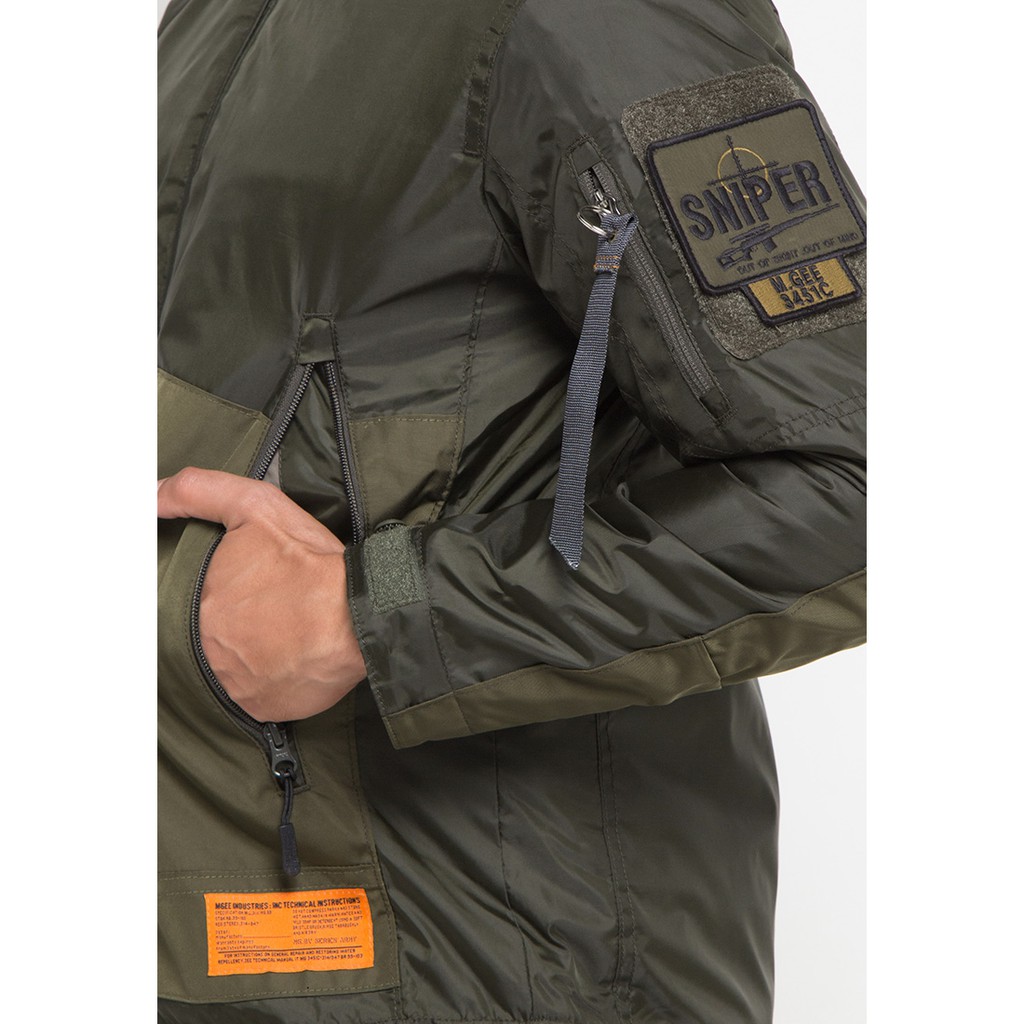 Jaket Hoodie Pria MGee 3451C Original Hunter Green